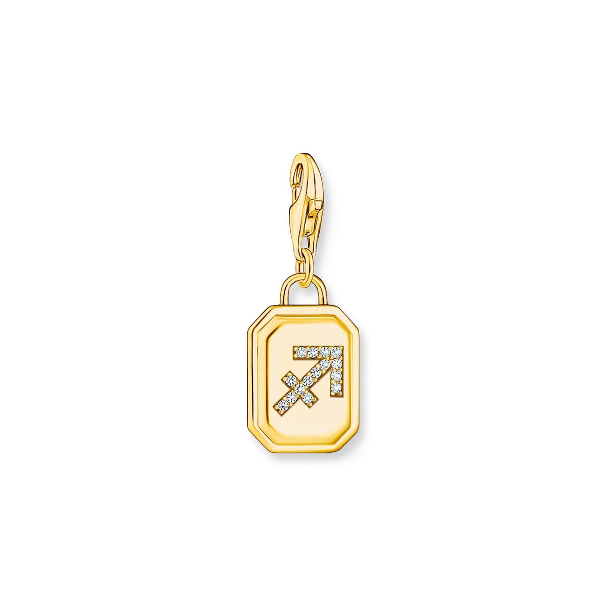 THOMAS SABO Charm Pendant Sagittarius Zodiac Sign Gold