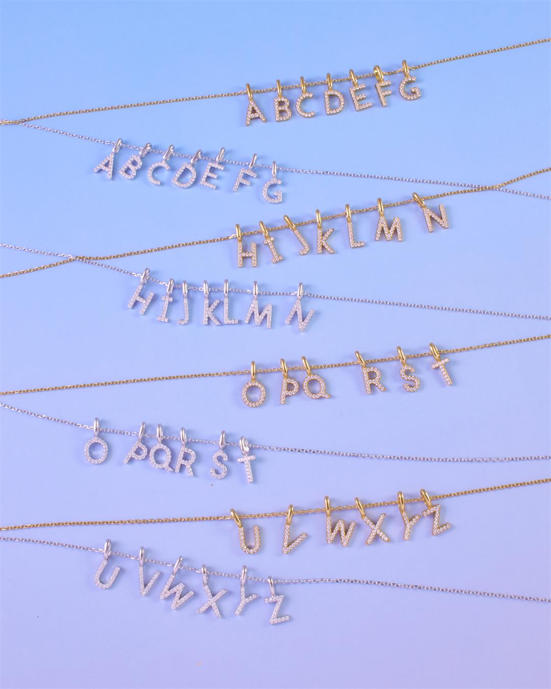 Ania Haie Silver Letter O Initial Necklace