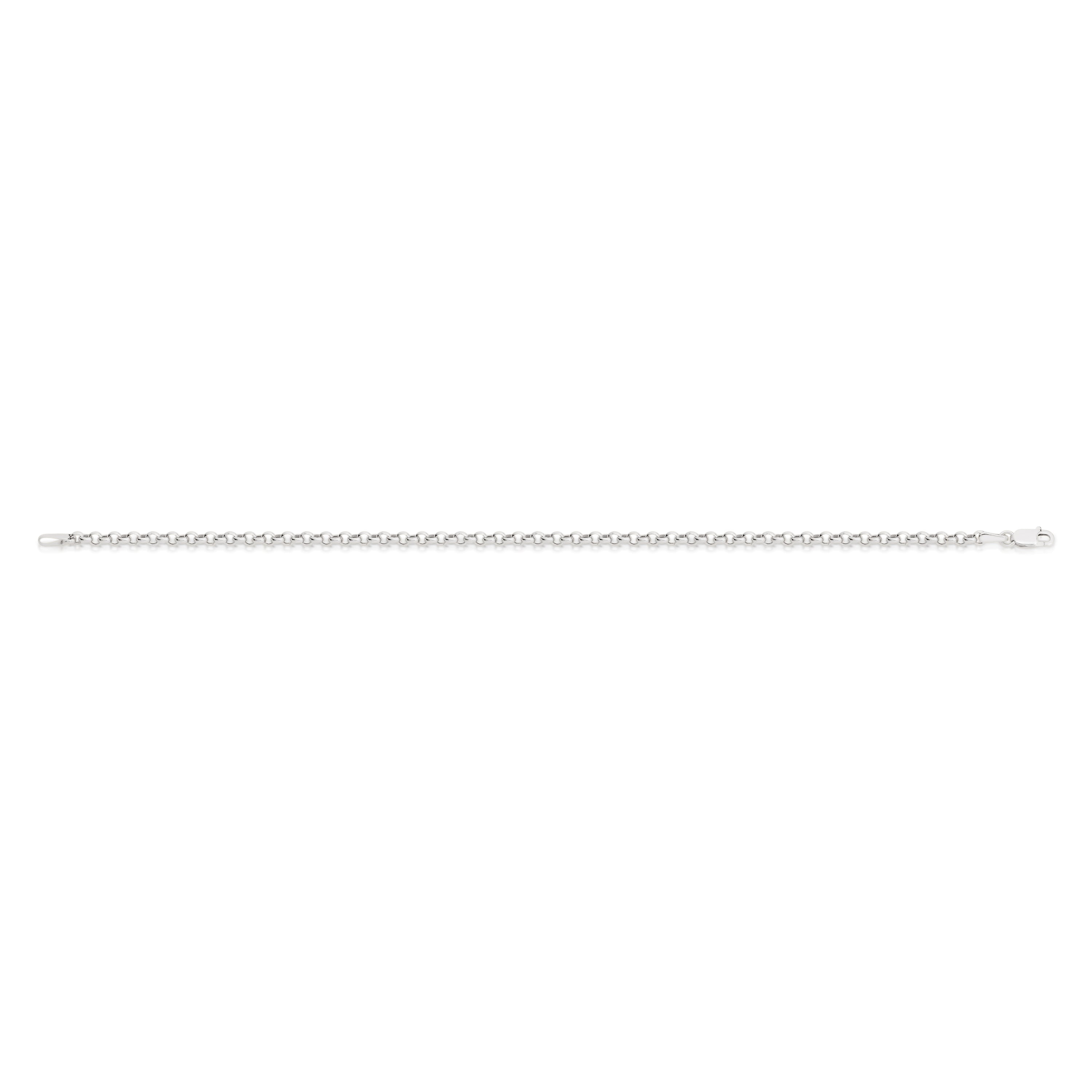 9ct white gold bracelet