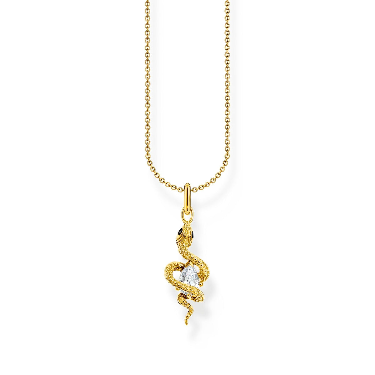 THOMAS SABO Romance Necklace with snake pendant