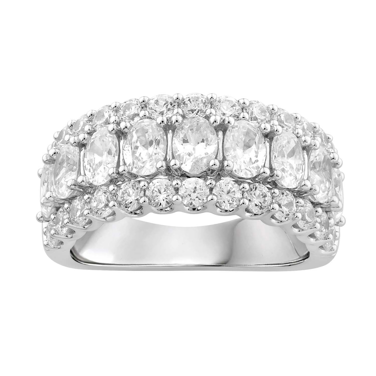 2.70ct Lab Grown Diamond Ring in 18ct White Gold