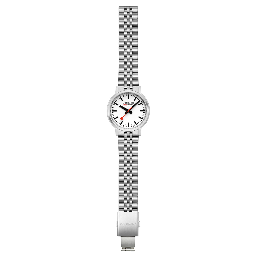 Mondaine Official Swiss Railways Stop2Go Automatic BackLight 41mm Watch