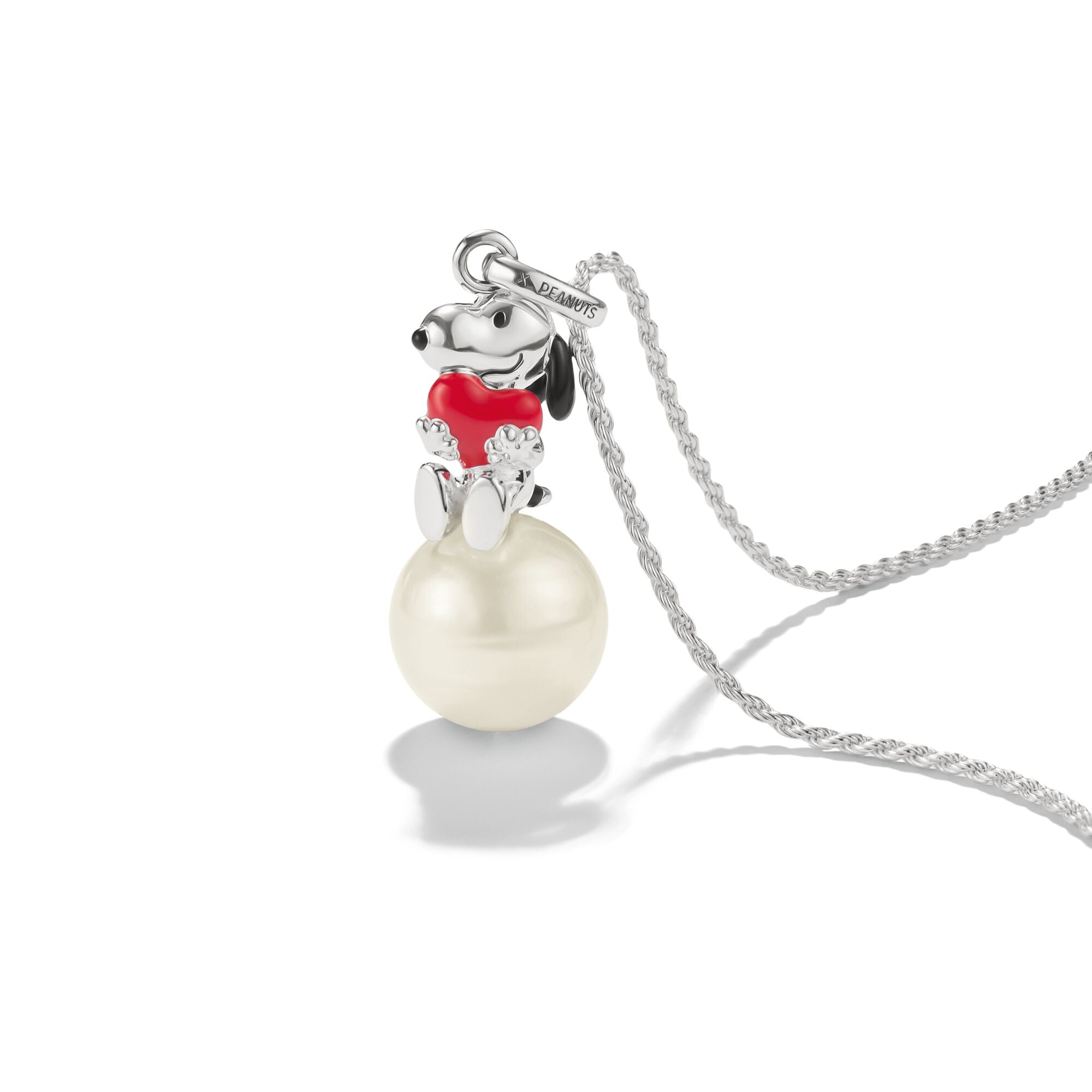 THOMAS SABO Snoopy & Heart on a Snowball Pendant PEANUTS