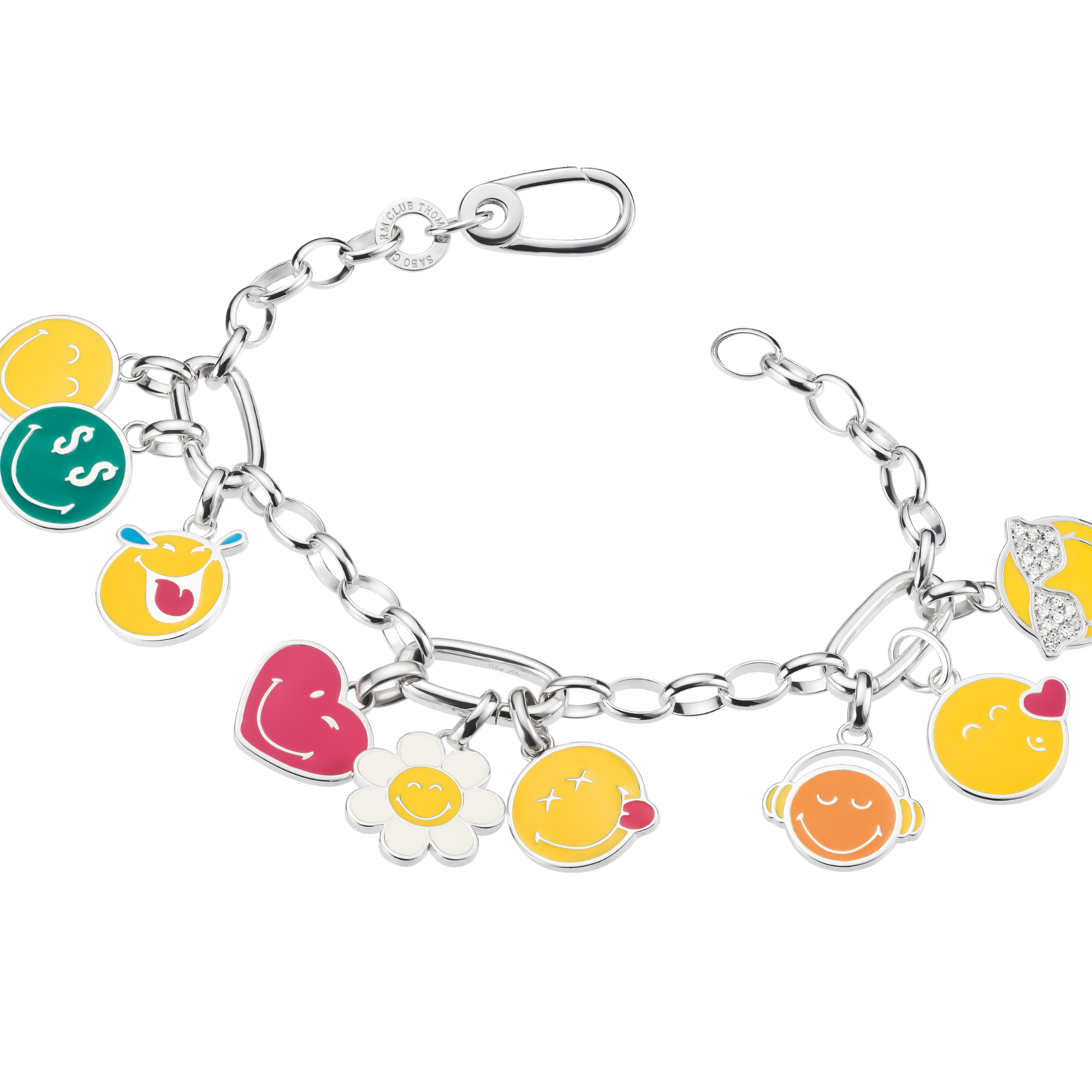 THOMAS SABO SMILEYWORLD® Dollars Charm Pendant Connect