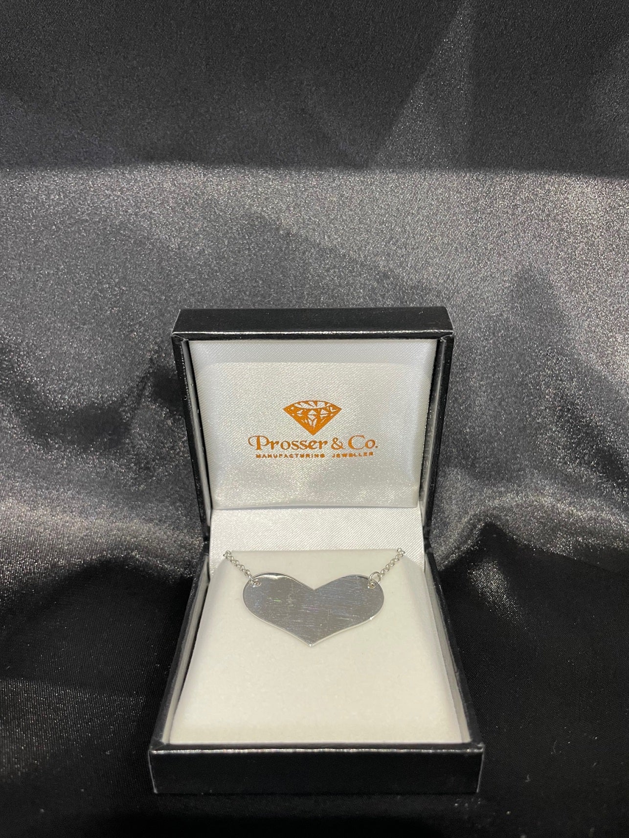 Heart Name Plate with Chain