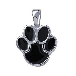 Memorial Paw Print Pendant