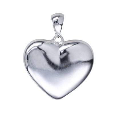 Sterling Silver Memorial Heart pendant
