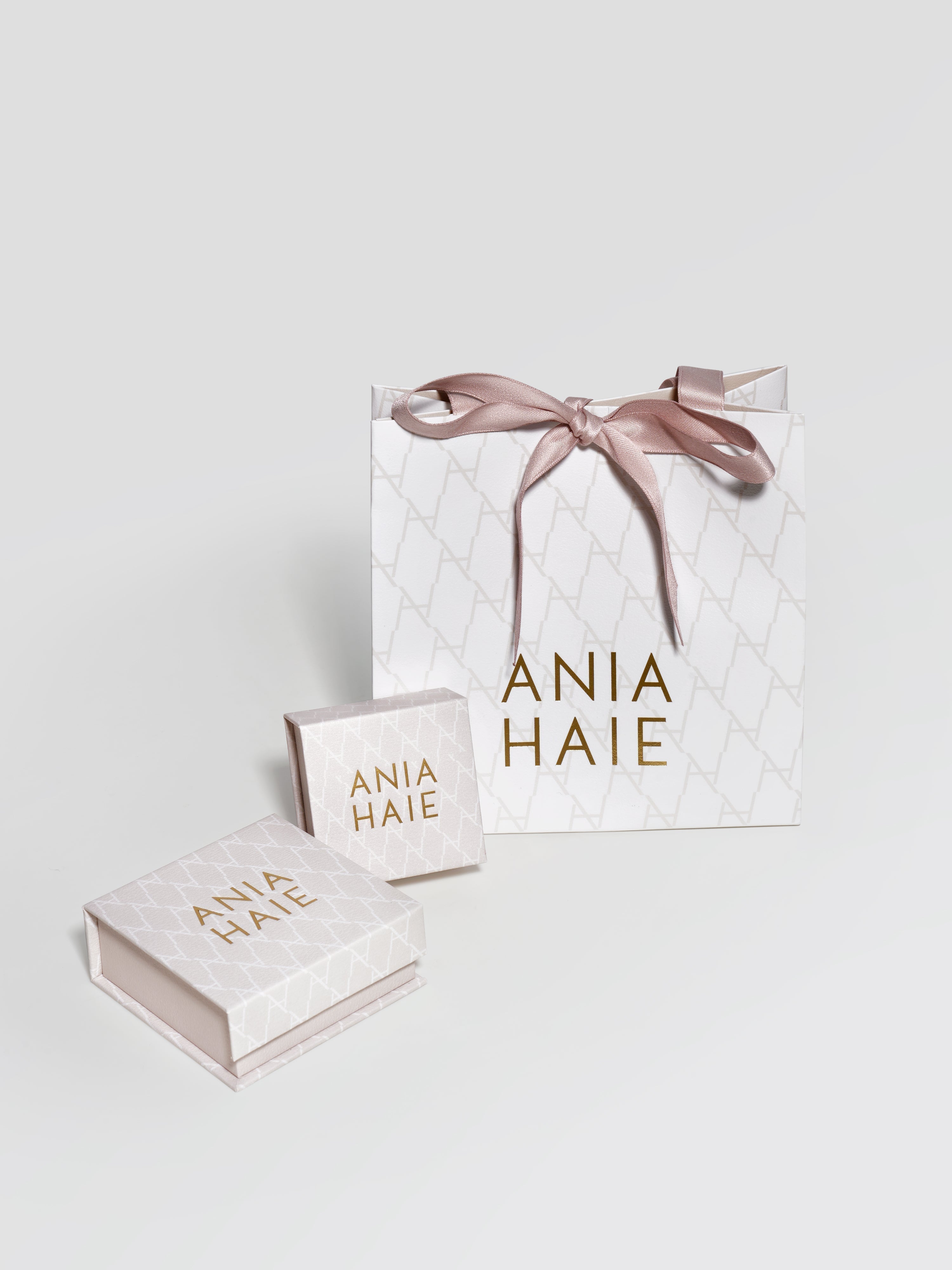 Ania Haie Gold Quintet Sparkle Huggie Hoop Earrings