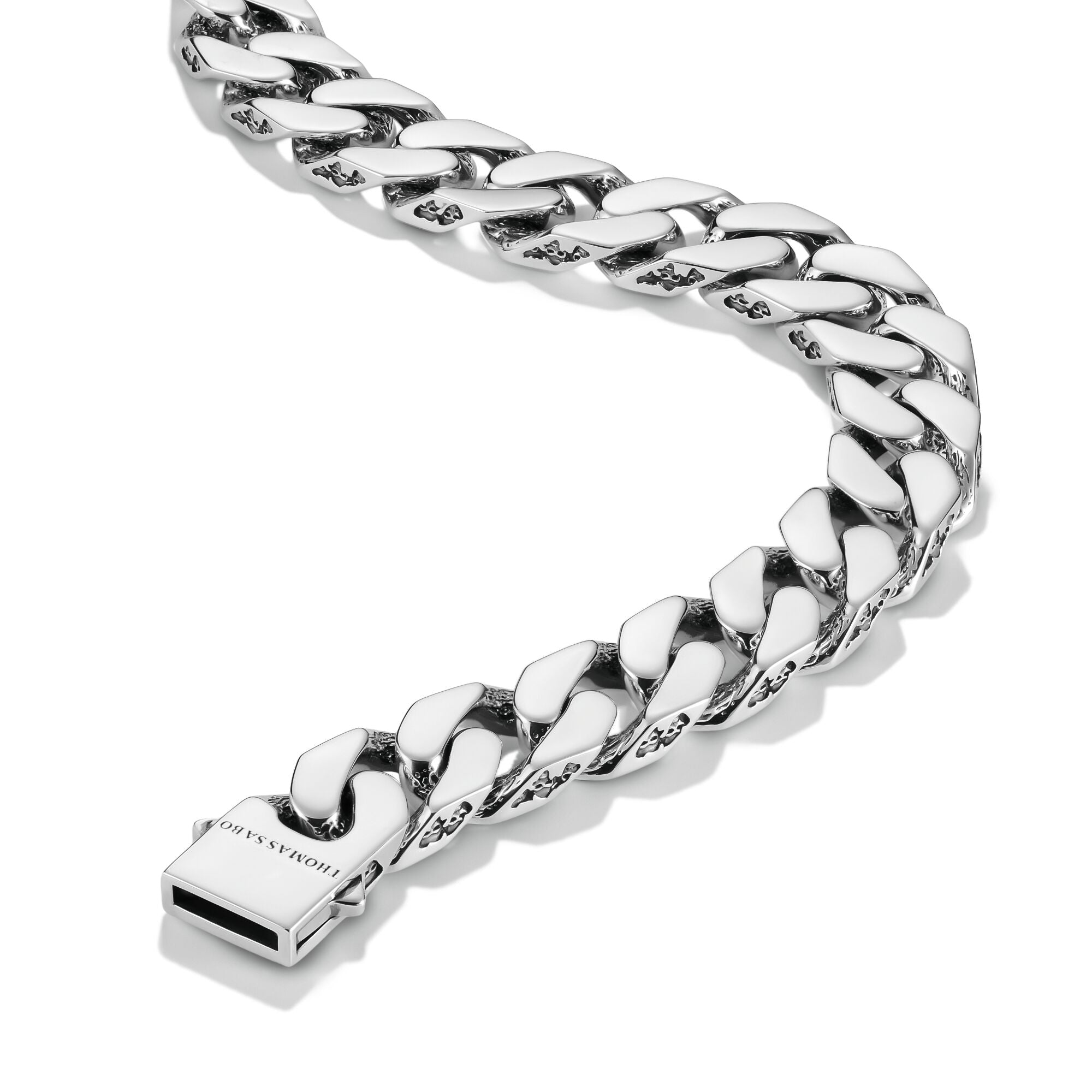 THOMAS SABO Black Pave Bracelet Rebel Icons