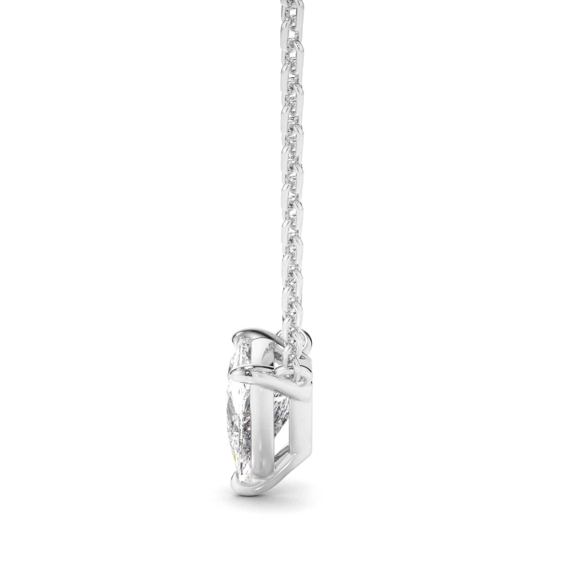 Trilliant Cut Diamond Necklet