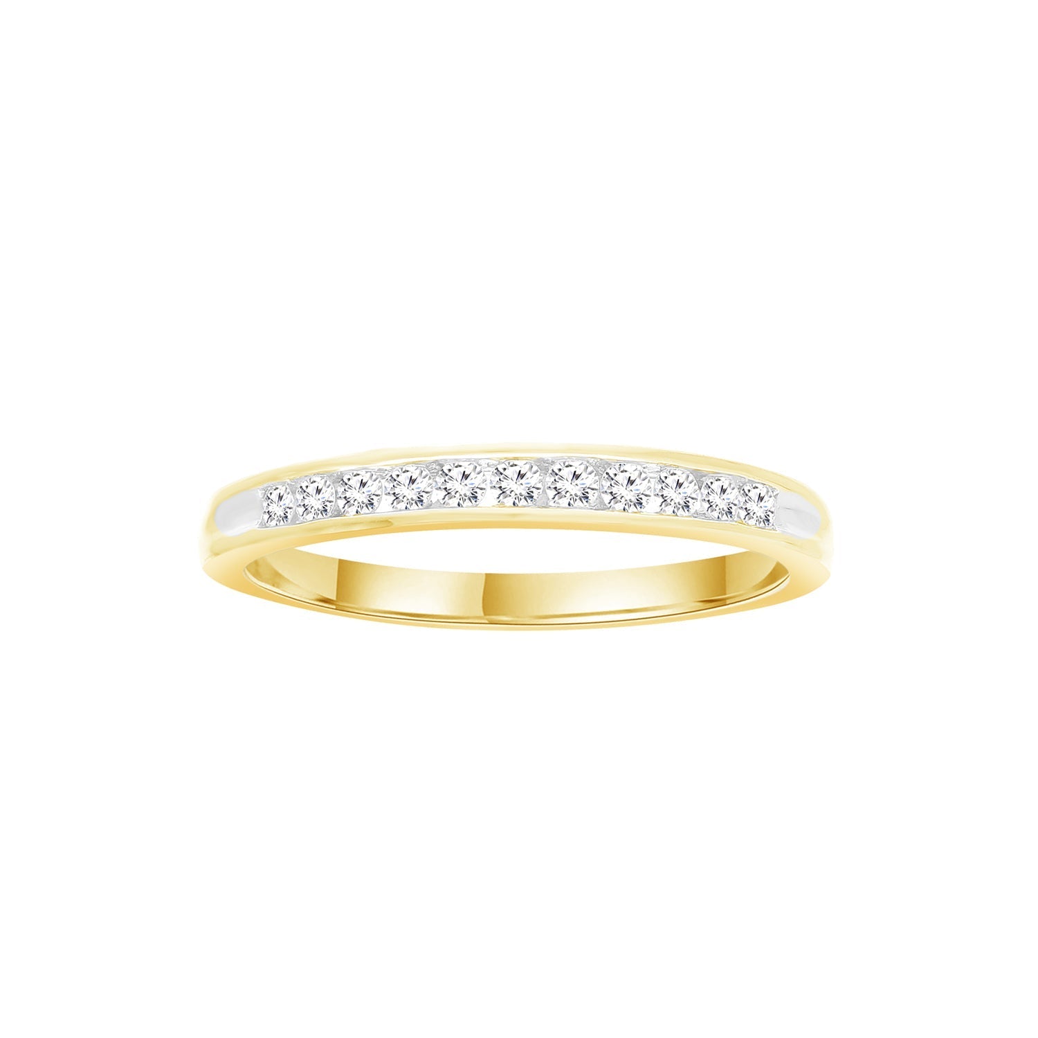 0.23ct Lab Grown Diamond Ring in 9ct Yellow Gold