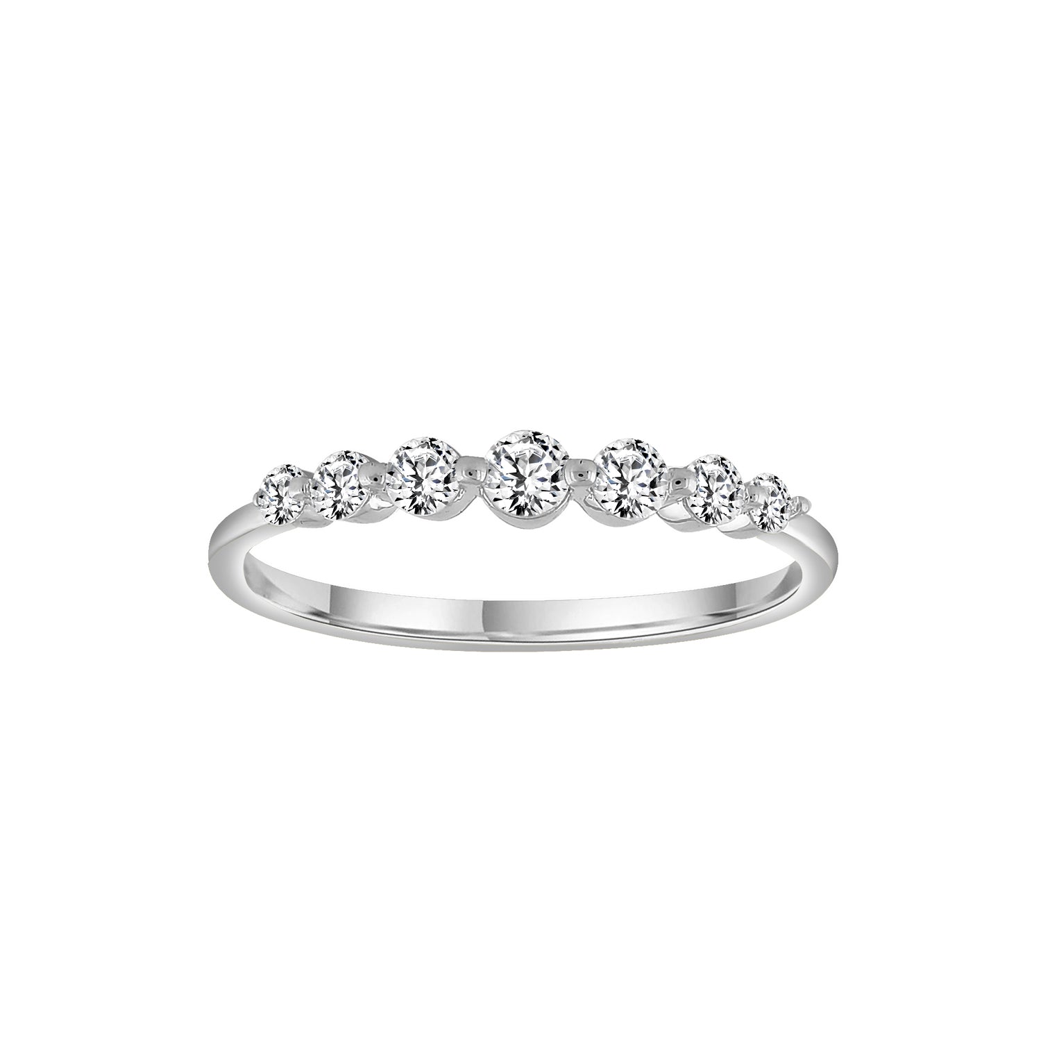 0.25ct Lab Grown Diamond Ring in 9ct White Gold