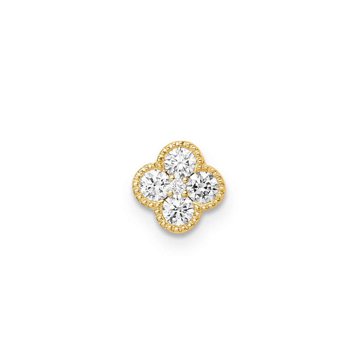 0.25ct Lab Grown Diamond Pendant in 9ct Yellow Gold
