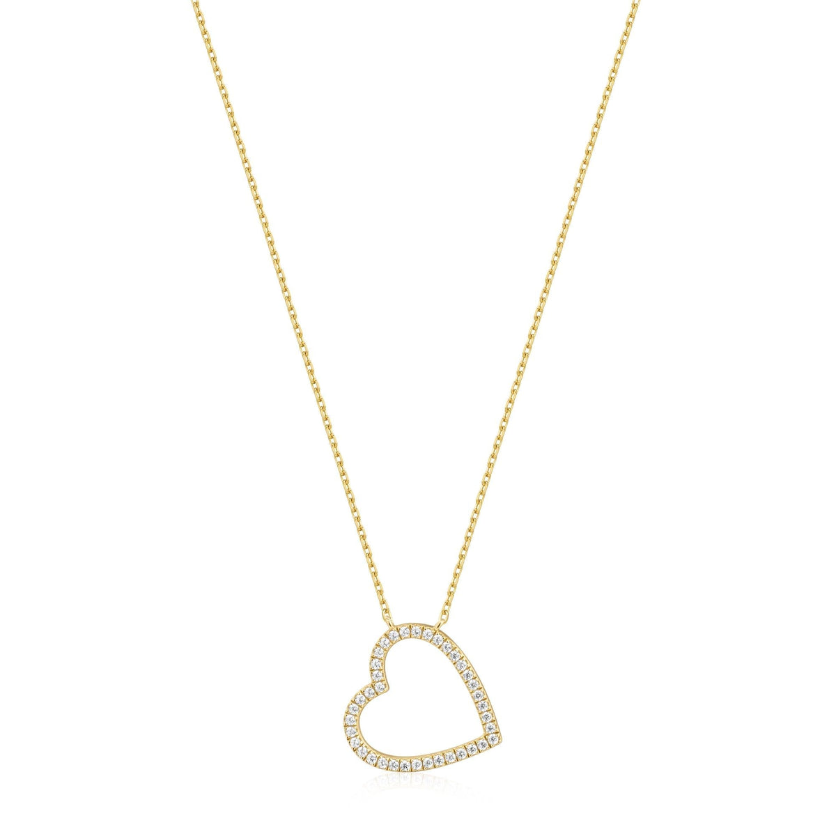 Ania Haie Gold Heart Pendant Necklace