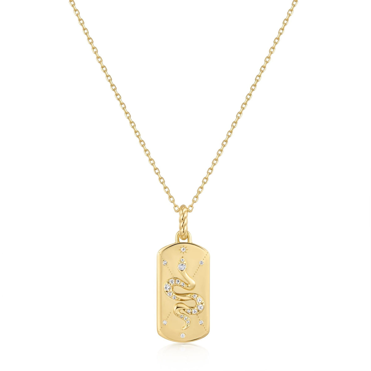 Ania Haie Gold Serpent Necklace
