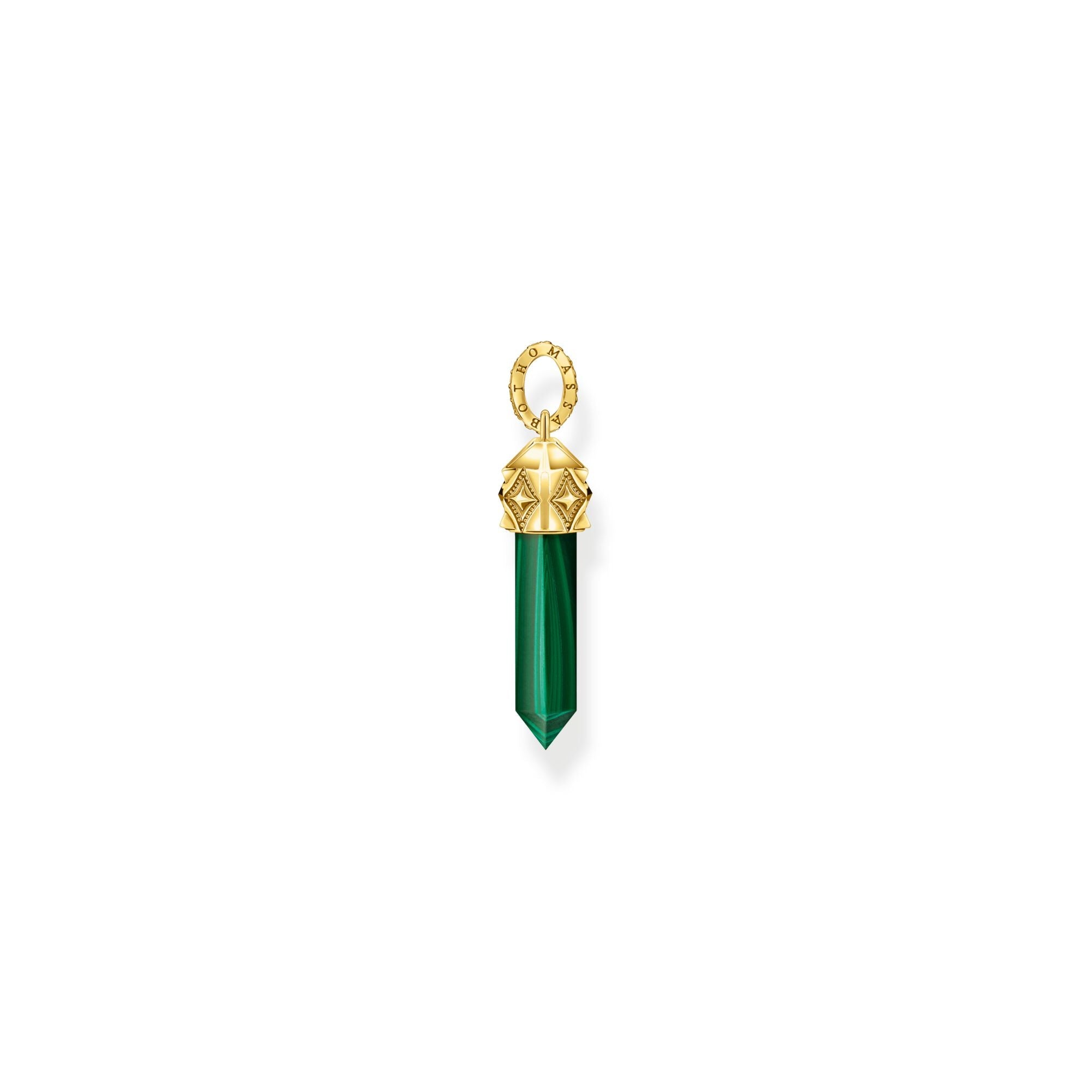 THOMAS SABO Malachite Crystal Pendant