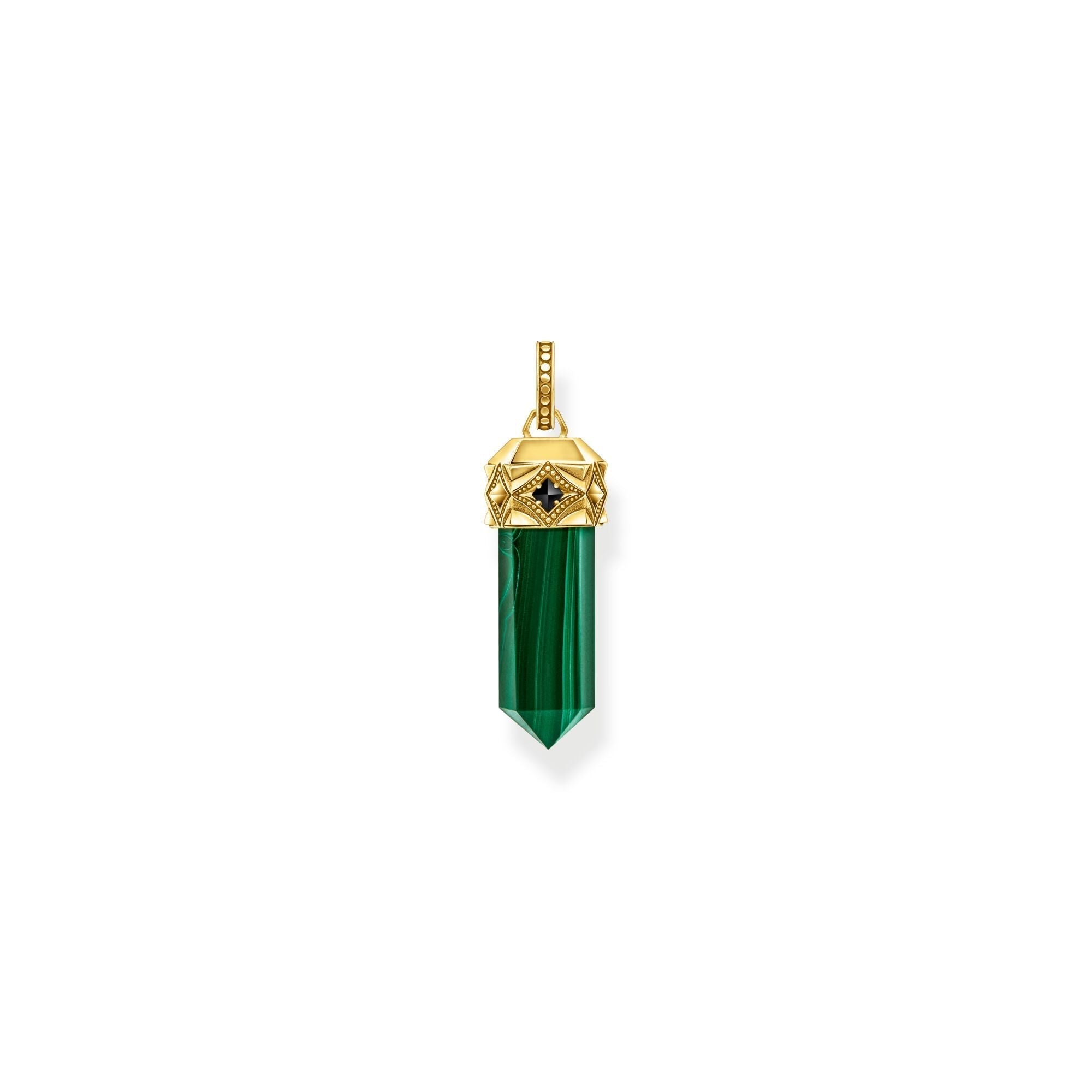 THOMAS SABO Malachite Crystal Pendant