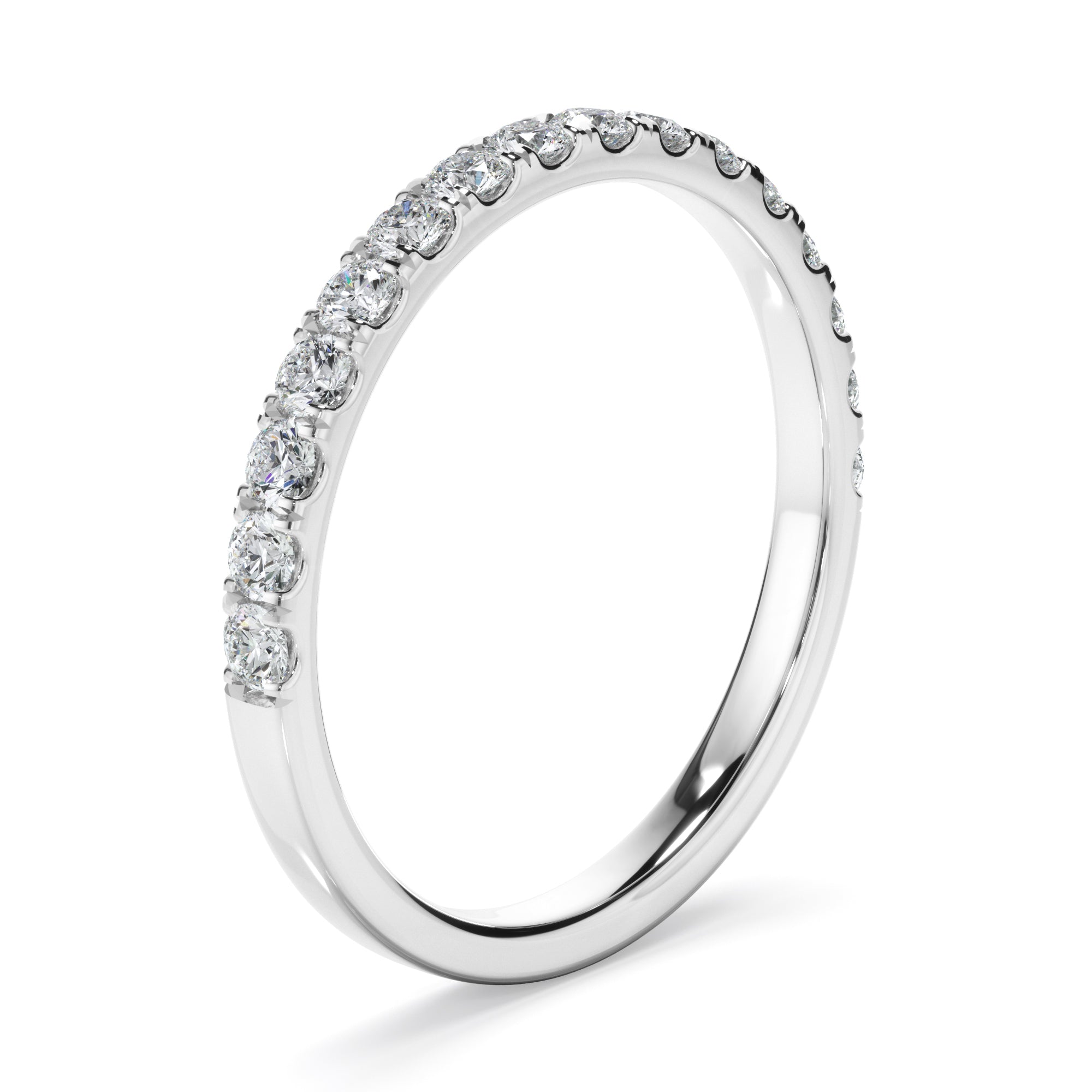 Diamond Claw Set Wedding Ring